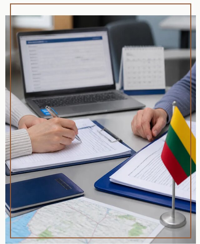 Профессиональное оформление визы в Литву для поездки в Устях-Лабинске