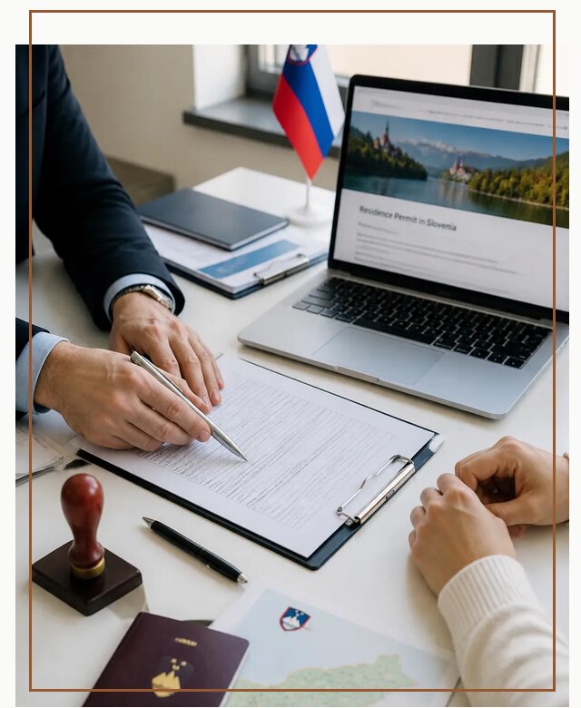 Оформление вида на жительство в Словении под ключ в Устях-Лабинске