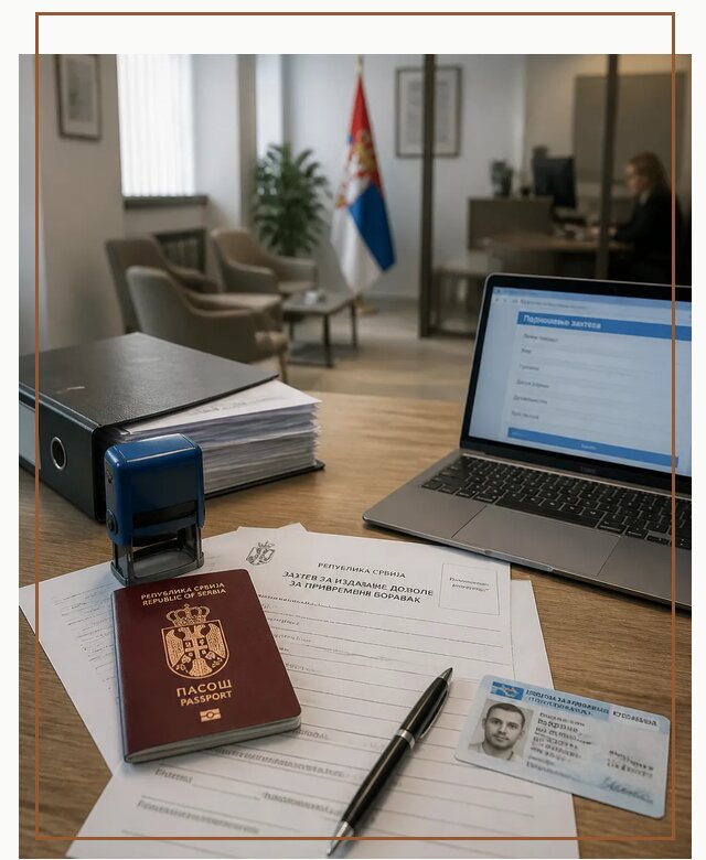 Оформление ПМЖ в Сербии для переезда в Устях-Лабинске под ключ